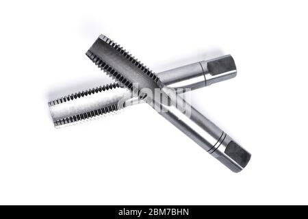 nsaide carving tool two white background close up Stock Photo