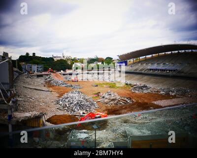 Redevelopment Sydney Football Stadium Stock Photo