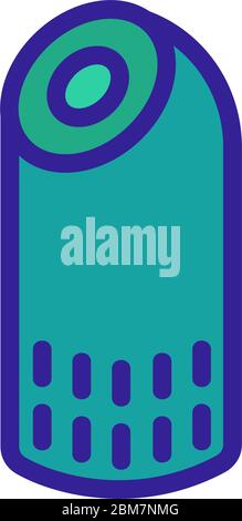 circular air filter icon vector outline illustration Stock Vector Image ...