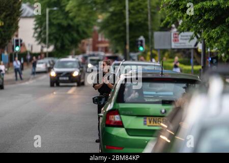 Clap for the NHS at Cheltenham General Hospital. Stock Photo