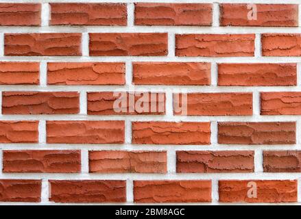orange brick wall texture, seamless pattern Stock Photo