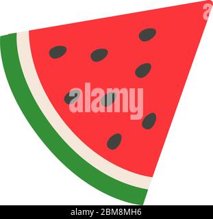 Isolated watermelon icon Stock Vector