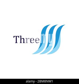 3d curves arrow simple logo vector Stock Vector Image & Art - Alamy