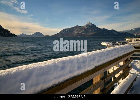 Porteau Cove Howe Sound BC. A sunny winter day at Porteau Cove Provincial Park, British Columbia, near Vancouver. Stock Photo