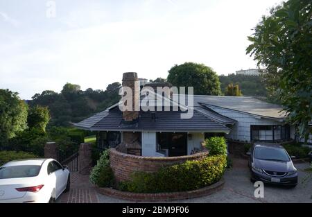 Bel Air, California, USA 7th May 2020 A general view of atmosphere of Elon Musk's residence, formerly owned by Gene Wilder and Gilda Radner at 10930 Chalon Road on May 7, 2020 in Bel Air, Californa, USA. Photo by Barry King/Alamy Stock Photo Stock Photo