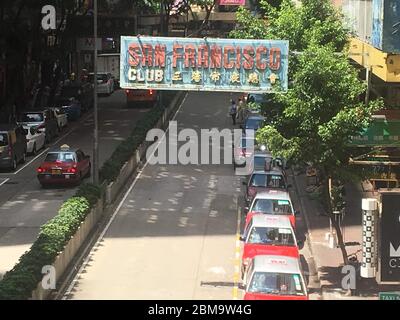 San Francisco Sign in Hong Kong Stock Photo