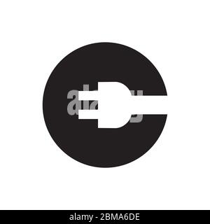 C electric socket icon vector Stock Vector