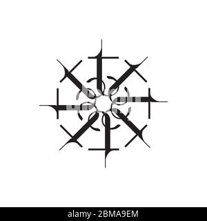 twist lowercase T letter design vector Stock Vector