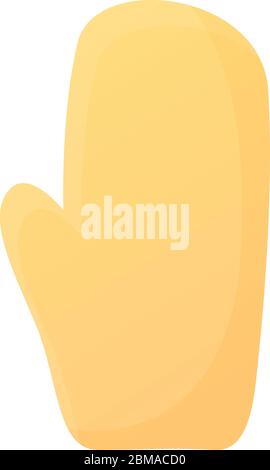 Bath glove icon. Cartoon of bath glove vector icon for web design isolated on white background Stock Vector