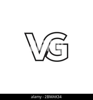 V G lines icon design vector Stock Vector