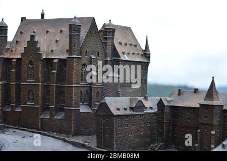 An image of the famous castle of Marburg Germany Stock Photo