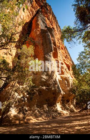 WINDJANA GORGE NATIONAL PARK, KIMBERELY, WESTERN AUSTRALIA, AUSTRALIA Stock Photo