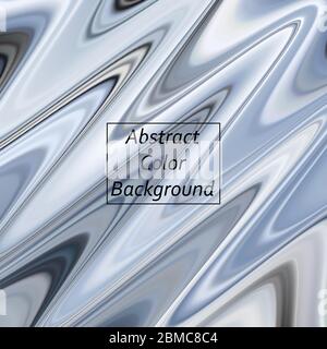 Abstract gray wavy background. Colored wavy streams of liquid Stock Vector