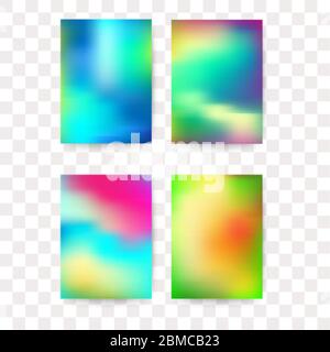 Soft color background. Modern screen vector design for mobile application. Soft color abstract gradients. Stock Vector
