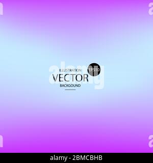 Abstract blur gradient background with trend pastel pink, purple, violet and blue colors for wallpapers, web, presentations and prints. Vector illustr Stock Vector
