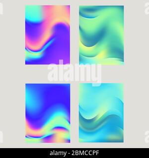 Soft color background. Modern screen vector design for mobile application. Soft color abstract gradients. Stock Vector