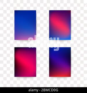 Soft color background. Modern screen vector design for mobile application. Soft color abstract gradients. Stock Vector
