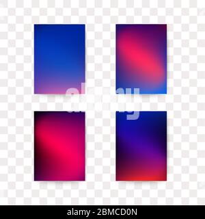 Soft color background. Modern screen vector design for mobile application. Soft color abstract gradients. Stock Vector