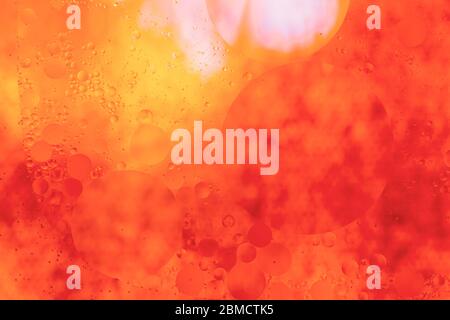 Mixed media creative background in orange colors Stock Photo