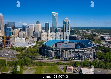 Bank of America Stadium is home to the NFL?s Carolina Panthers in  Charlotte, NC Stock Photo - Alamy