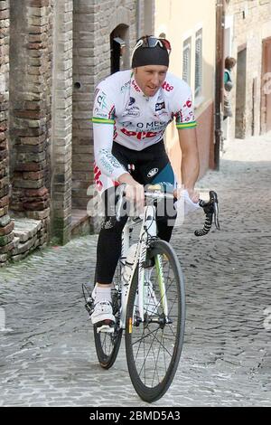 Matthew Lloyd of Oméga Pharma - Lotto  during the Tirreno - Adriatico  2010,Stage 6 cycling race,Montecosaro - Macerata(134Km) on March 15, 2010 in Macerata Italie - Photo Laurent Lairys / DPPI Stock Photo