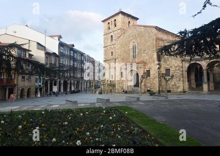 Avilés is a city and a Spanish council located in the Principality of Asturias, in the north of the Iberian Peninsula, on both banks of the Avilés Stock Photo