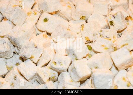 Mixed peppercorns background. Different colored peppercorns, close up. Stock Photo