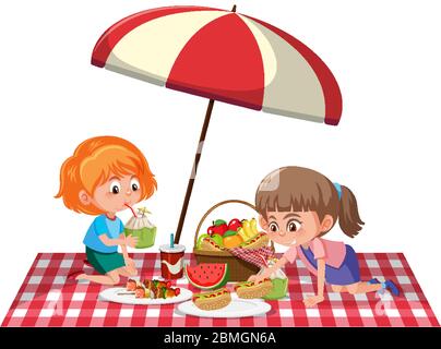 children picnic clipart