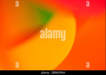 Abstract close-up of multicolored pinwheel. Stock Photo
