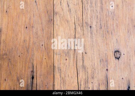 Oak timber part of garden table. Ideal use as background and composite images requiring texture and detail image can be flipped desaturated or cropped Stock Photo