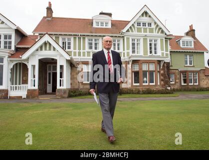 19th May 2016: Muirfield Golf Club, East Lothian. Members of the Honourable Company of Edinburgh Golfers have voted to remain a men only club. Stock Photo