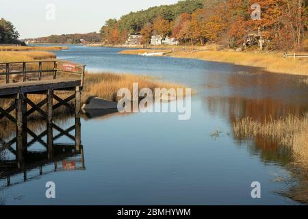 Just west of downtown Gloucester sits on Boston's North Shore. Primarily a fishing town it has many  coves, fishing harbors and plenty of shops, sea. Stock Photo