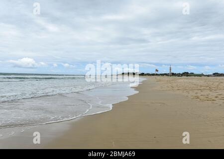 Dolphin Beach at Jeffrey's Bay, Eastern Cape, South Africa Stock Photo