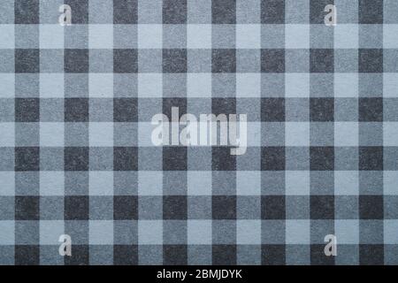 Fabric texture. checkered tablecloth. textile background. material with squared pattern Stock Photo