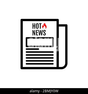 news vector graphic design illustration Stock Vector
