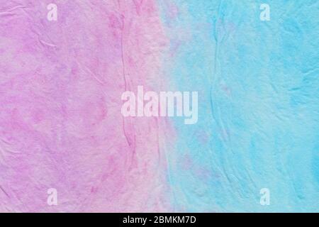 Japanese vintage blue purple paper texture background or natural grunge canvas abstract Stock Photo