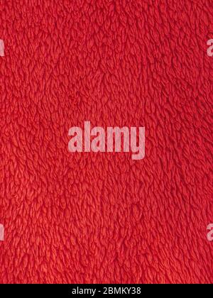 Red blanket texture - High resolution resource Stock Photo