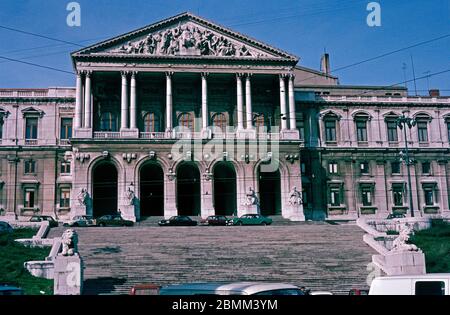 São Bento Palace (Saint Benedict's Palace), seat of the parliament, February 06, 1982, Lisbon, Portugal Stock Photo