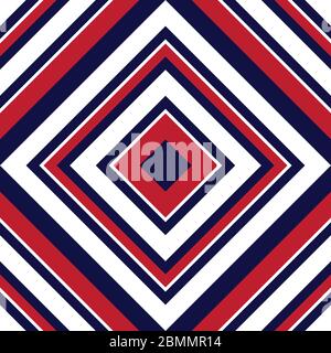Argyle Diagonal striped seamless pattern background suitable for fashion textiles, graphics Stock Vector