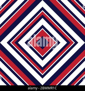 Argyle Diagonal striped seamless pattern background suitable for fashion textiles, graphics Stock Vector