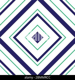 Argyle Diagonal striped seamless pattern background suitable for fashion textiles, graphics Stock Vector