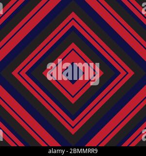 Argyle Diagonal striped seamless pattern background suitable for fashion textiles, graphics Stock Vector