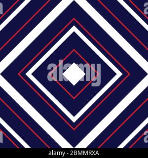 Argyle Diagonal striped seamless pattern background suitable for fashion textiles, graphics Stock Vector