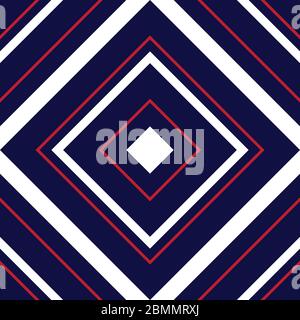 Argyle Diagonal striped seamless pattern background suitable for fashion textiles, graphics Stock Vector
