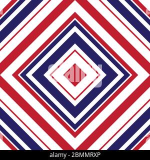 Argyle Diagonal striped seamless pattern background suitable for fashion textiles, graphics Stock Vector