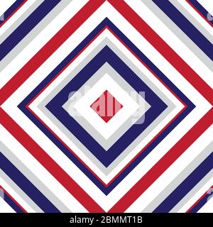 Argyle Diagonal striped seamless pattern background suitable for fashion textiles, graphics Stock Vector