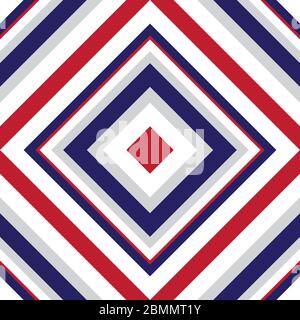 Argyle Diagonal striped seamless pattern background suitable for fashion textiles, graphics Stock Vector