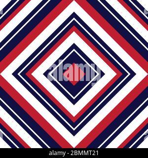 Argyle Diagonal striped seamless pattern background suitable for fashion textiles, graphics Stock Vector