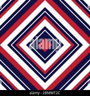 Argyle Diagonal striped seamless pattern background suitable for fashion textiles, graphics Stock Vector