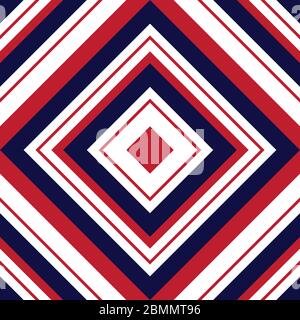 Argyle Diagonal striped seamless pattern background suitable for fashion textiles, graphics Stock Vector
